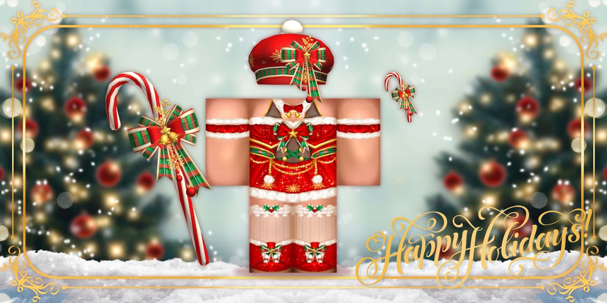 ° ⋆ 🎄 Happy Holidays! 🎁 ° ⋆
Royal Holly Christmas Set ↓ˏˋ •

Link ~
roblox.com/catalog/117247…

#Roblox #RobloxDesigner #RobloxUGC #RobloxDesign #RobloxDev #RTCDesigner