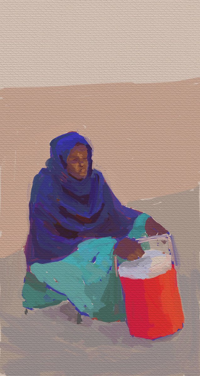 aliean9art's tweet photo. Digtal painting girl selling ice cream on street #art #painting #sell #uagnda #kambala #africa #sudan #sudanese #girle #seller #street https://t.co/V9MNNmFiyp