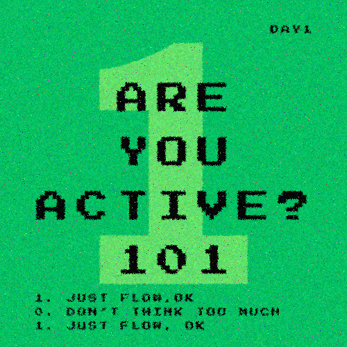 day1meme's tweet photo. Why won't you just flow?

Well?

Are you active 101 https://t.co/5hMQi9CFwO