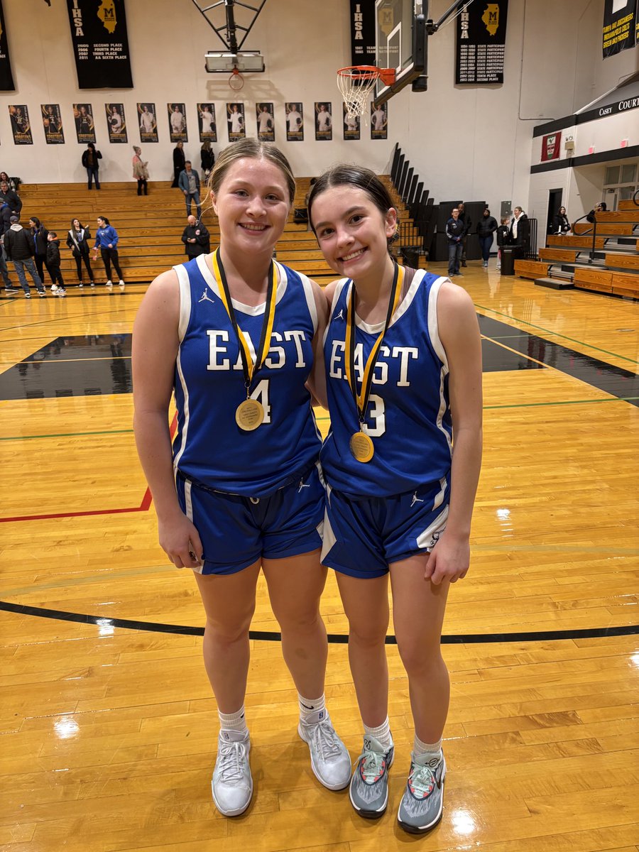 Griffins lose to Marian 40-33 in the Championship.  Alaina Vargas and Emerson Nilsson named All Tournament!