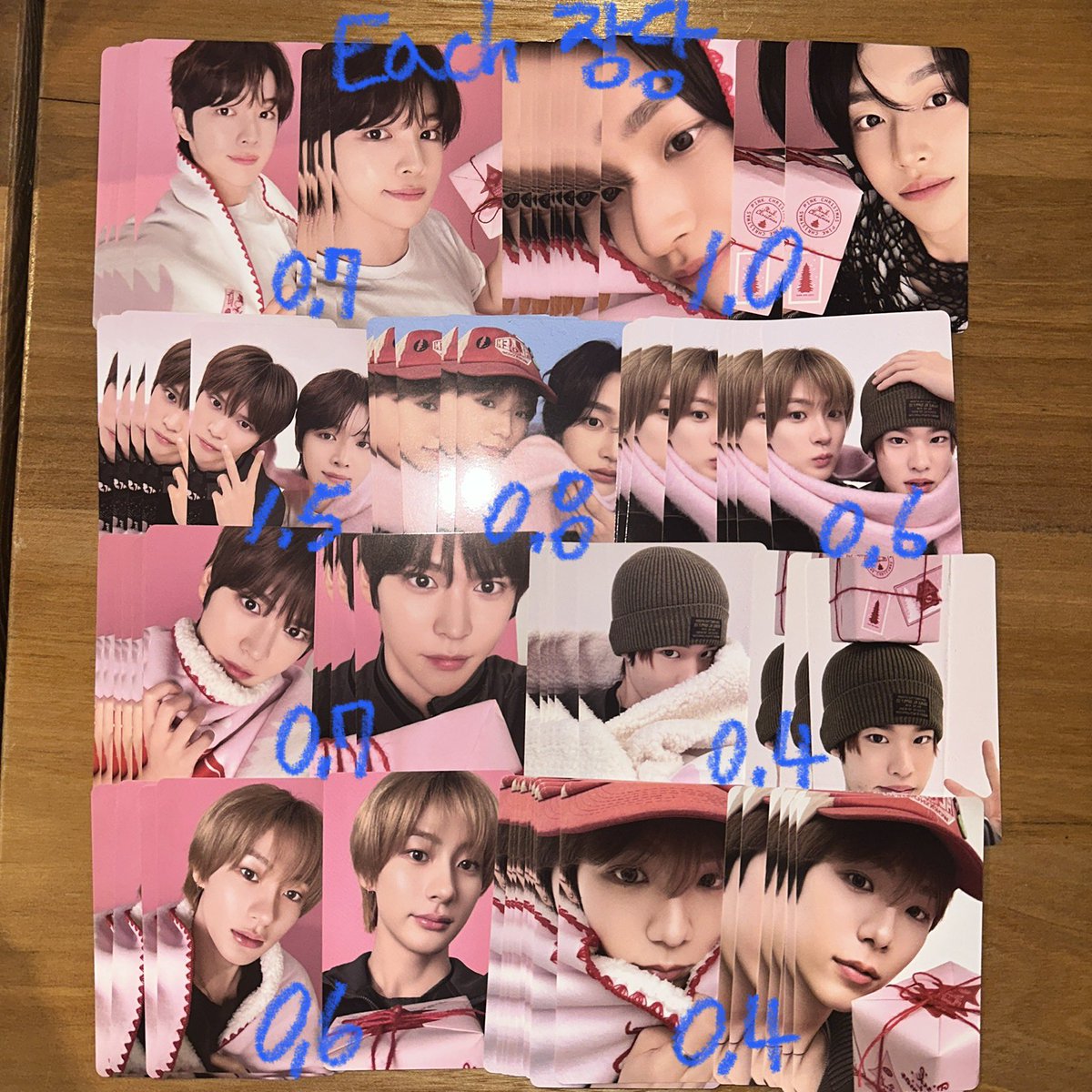 라이즈 핑크 크리스마스 랜덤팩 양도

일괄 극 우대!!

광야 오픈런 원빈 앤톤 성찬 은석 소희 유닛 쇼타로 스페셜 포카 포토카드 랜덤 트레카 판매 pc photocard sell 핑크크리스마스 pink christmas random pack riize 영원즈