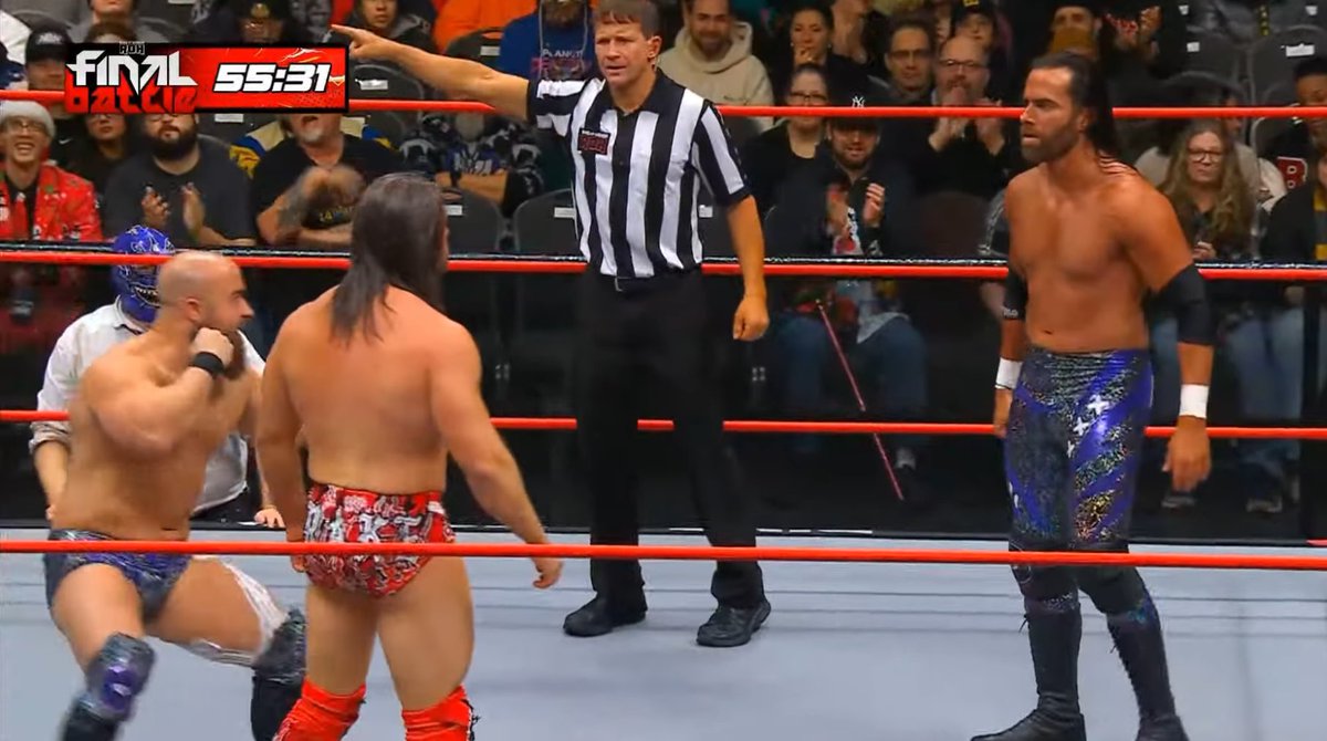 AngelicIllusion's tweet image. #JohnSilver mistakes #JamesDrake for #AlexReynolds. #ZackGibson #EvilUno #DarkOrder #GrizzledYoungVets #ROHFinalBattle #ROHZeroHour #ROH #RingofHonor #WatchROH #HonorClub #Funny