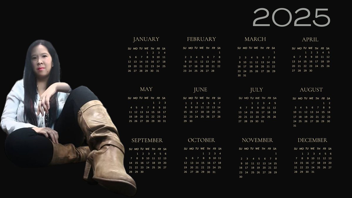 palmerdebra's tweet image. Thank you all for your keen interest, but I won’t be releasing any 2025 calendars for sale this year. I haven’t had the headspace or time to work on it. Your support through the years means the world to me, so as a thank you, I hope you enjoy these! ❤️✨#bootqueen #calendars