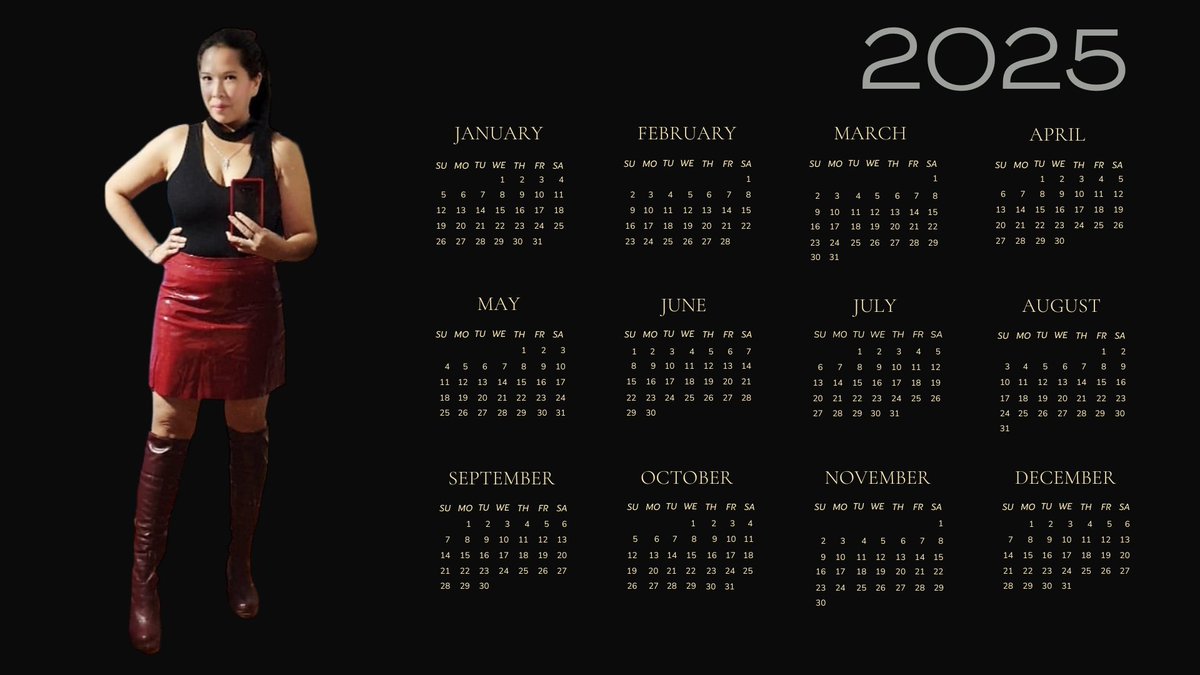 palmerdebra's tweet image. Thank you all for your keen interest, but I won’t be releasing any 2025 calendars for sale this year. I haven’t had the headspace or time to work on it. Your support through the years means the world to me, so as a thank you, I hope you enjoy these! ❤️✨#bootqueen #calendars