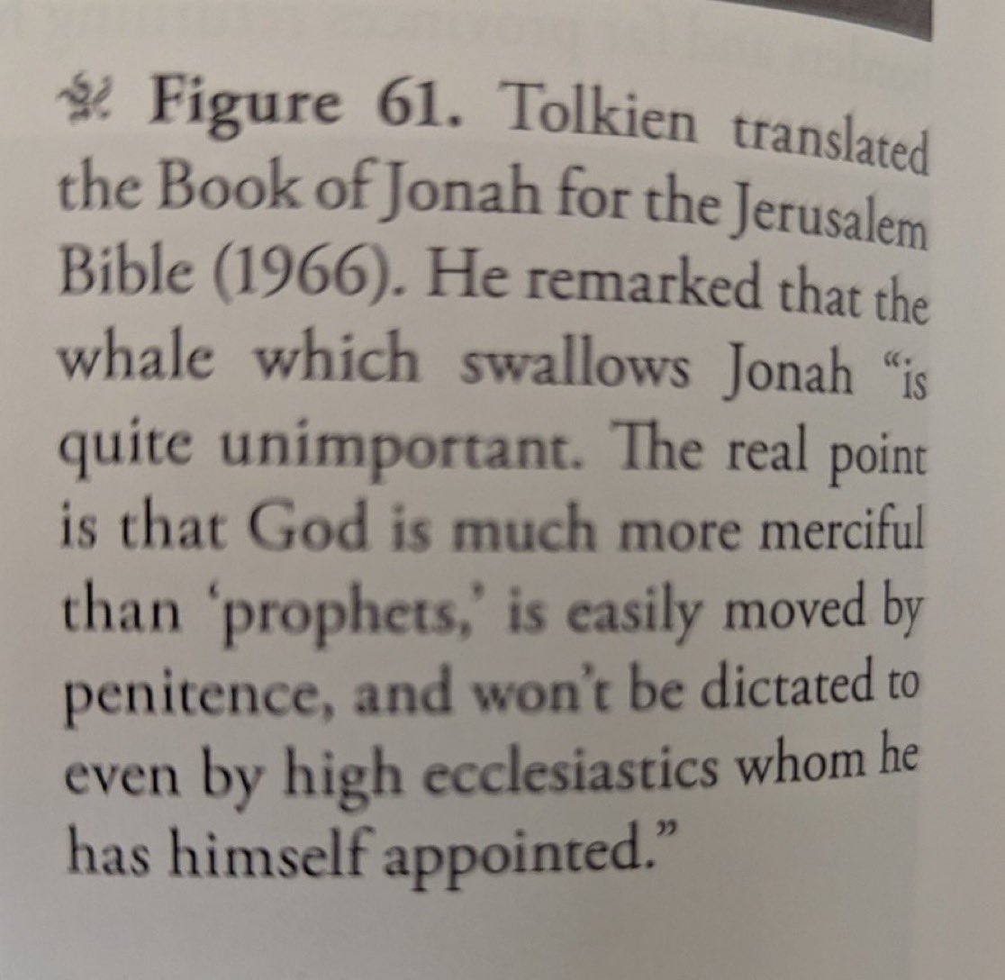 🔒🔁 Absolutely floored to discover that Tolkien wrote the single best summary of the Book of Jonah I've ever seen