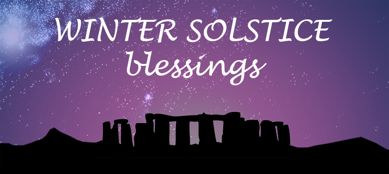 A Happy Winter Solstice to you all. Time to celebrate! It’s the shortest day of the year! 🙏😇
