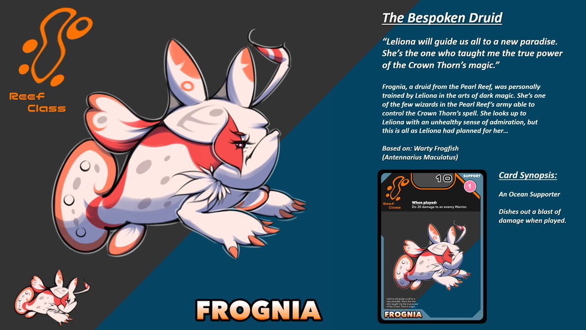 HyciaHub's tweet photo. Lots of colorful and impactful additions to Hycia's roster for this week's batch of characters. It was super enjoyable making every single one of these guys, I can't pick out a favorite! 

#cardgame #tabletopgames #indiegame #kickstartercampaign #crowdfunding #marinebiology https://t.co/JJpCDJIE9o