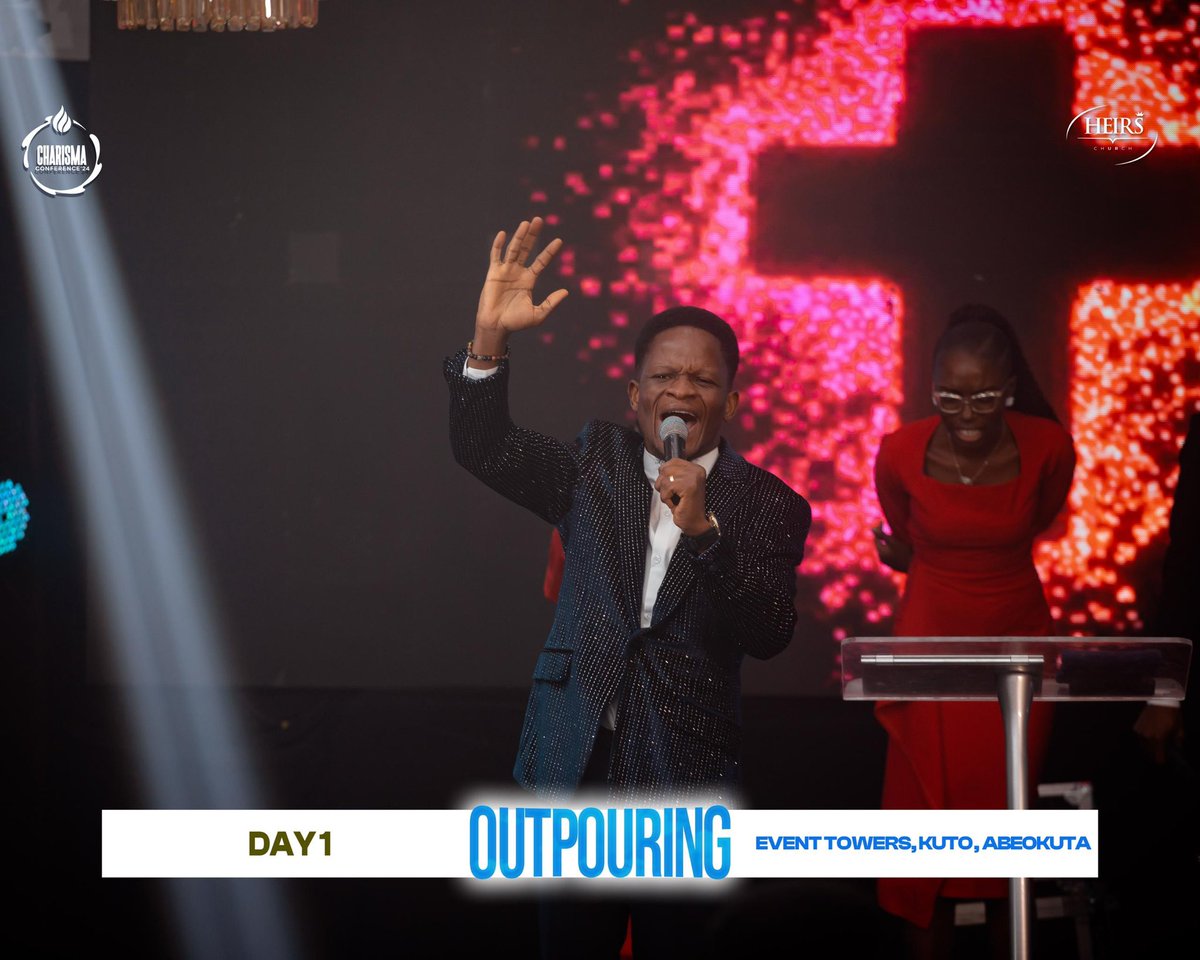 theheirschurch's tweet photo. What a beautiful time it was in the presence of our father with hands stretched and kneels bent
The Outpour on Day 1 was massive and we are ready for more!!!
#theheirschurch #theheirslagos #theheirsglobal #charismaconference #outpouring https://t.co/18z0rvDCsc