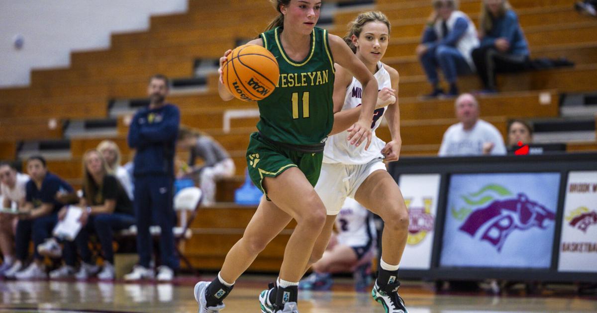 PHOTOS: Mill Creek vs. Wesleyan Girls Basketball, Deep South Classic @millcreekhawk @millcreekgbb @wesleyanwolves @wesleyanwbb bit.ly/3BDkmLq