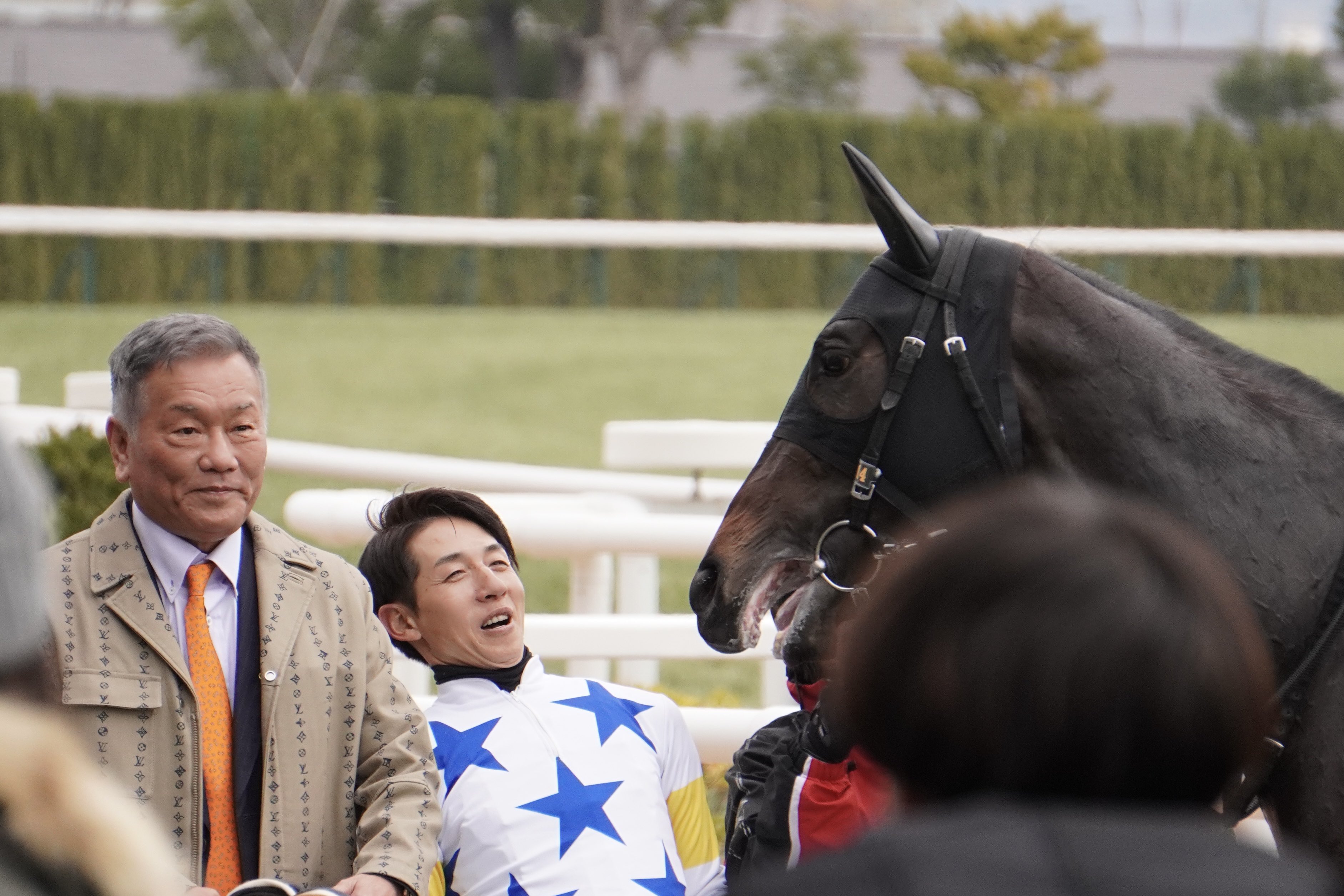 JRA welcomeチャンス 有馬記念 おうまさんイヤーマフ 夢み 芦毛 JRA welcomeチャンス 有馬記念 おうまさんイヤーマフ 夢み 芦毛