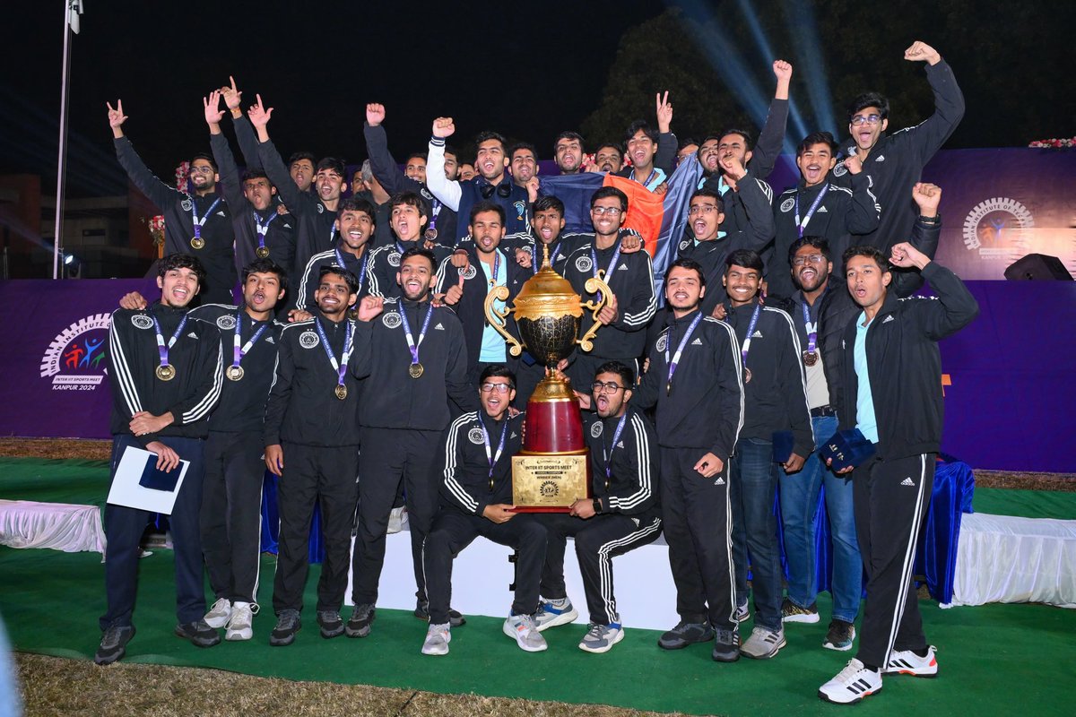 iitdelhi's tweet image. At the 57th #InterIITSportsMeet, #IITDelhi contingent created history by securing the General Championship in the Men’s category and achieving an impressive 3rd place in the Overall General Championship.

Heartiest congratulations!