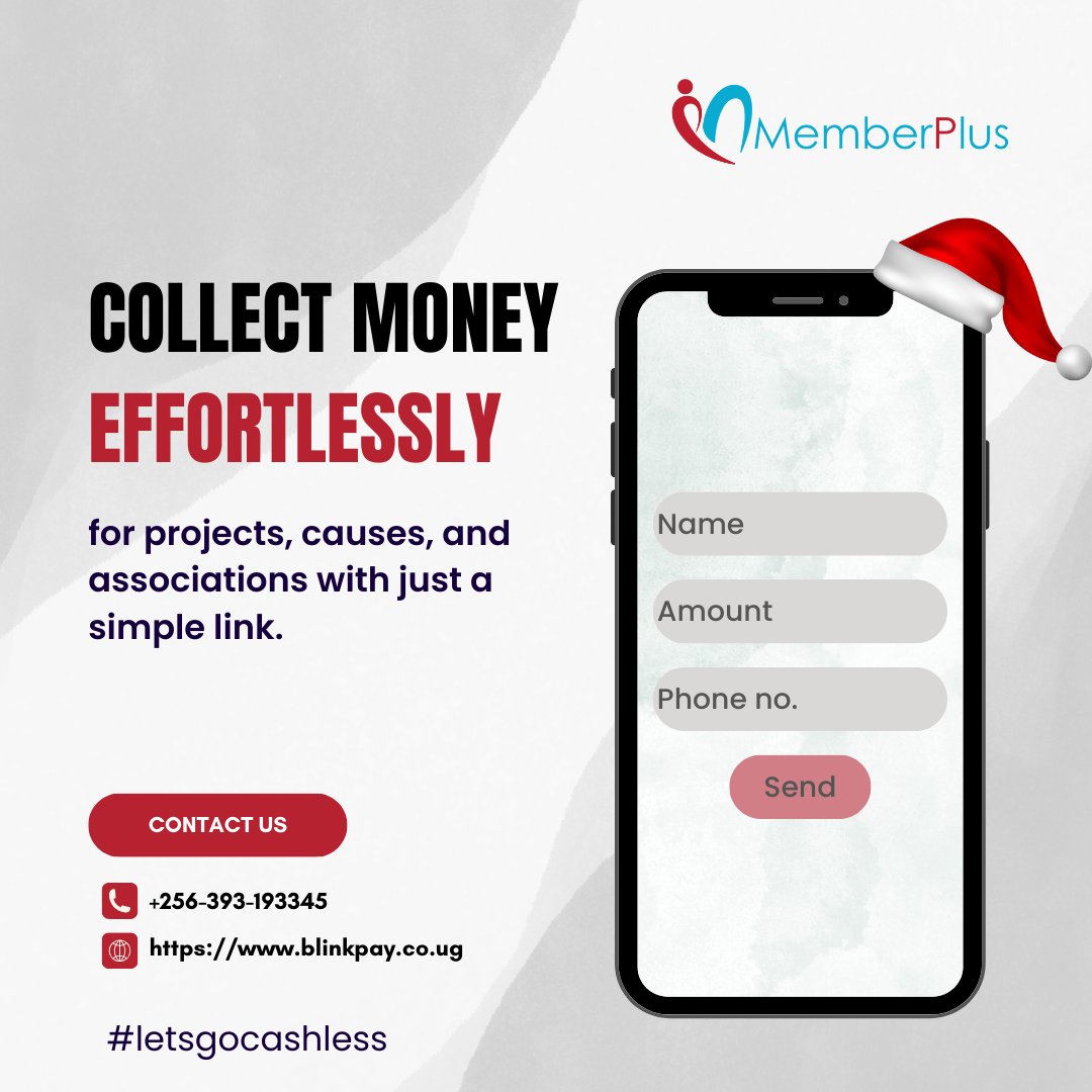 blinkpay1's tweet image. 💡 Why MemberPlus?
✔️ Collect money effortlessly for projects, causes, and associations with just a simple link.
✔️ Save valuable time – streamline the process in minutes!
✔️ Reduce risks – no more cash handling worries.

Start collecting smarter today with MemberPlus!
#cashless