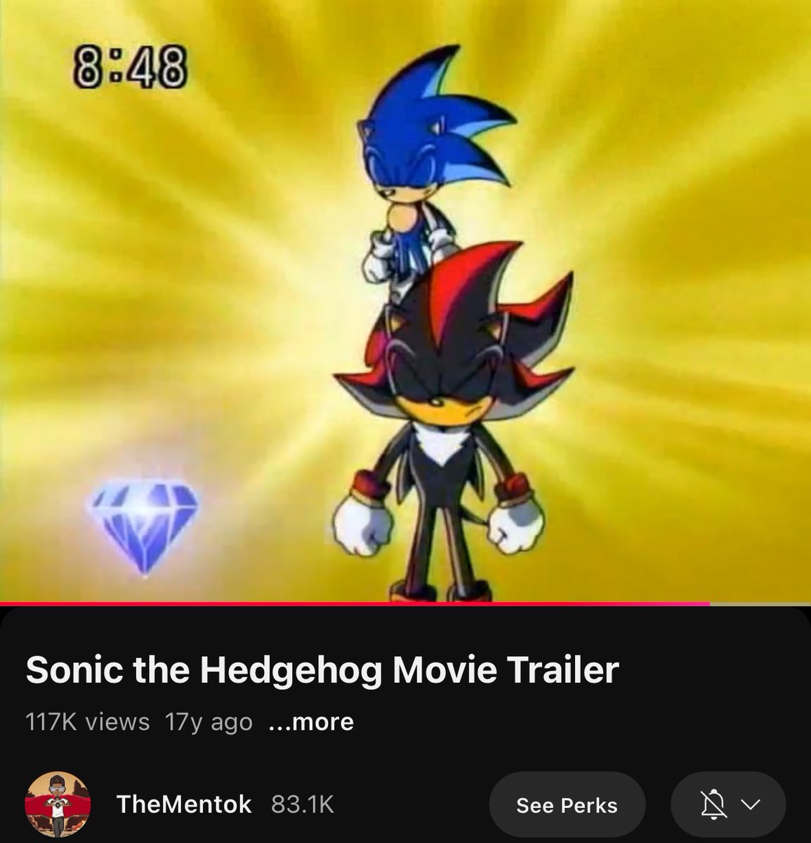 MentokThe's tweet image. Sonic 3 is the movie my teenaged self always wanted. I never thought I’d one day watch Sonic and Shadow beat the shit out of each other on the big screen. I need to see this one more time. #SonicMovie3