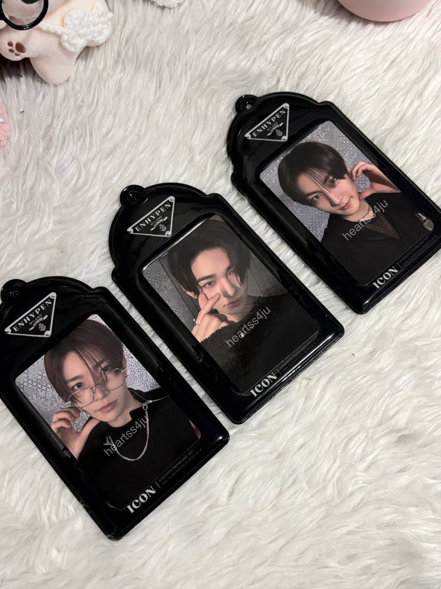parksayie's tweet photo. WTS LFB 

ENSPIRED PHOTOCARDHOLDERS

☁️ ENHYPEN VERSION ☁️ 

100 each 

▪️PR4D4 ENSPIRED ▪️

120 each 

DOO &amp; DOP: January 10, 2025

• gcash
• pre-order 
• no isf, additional fees are pf + local sf
• no dms ! reply to claim ! 

reply "mine + dd / enprada + quantity" https://t.co/LDgaswDD4L