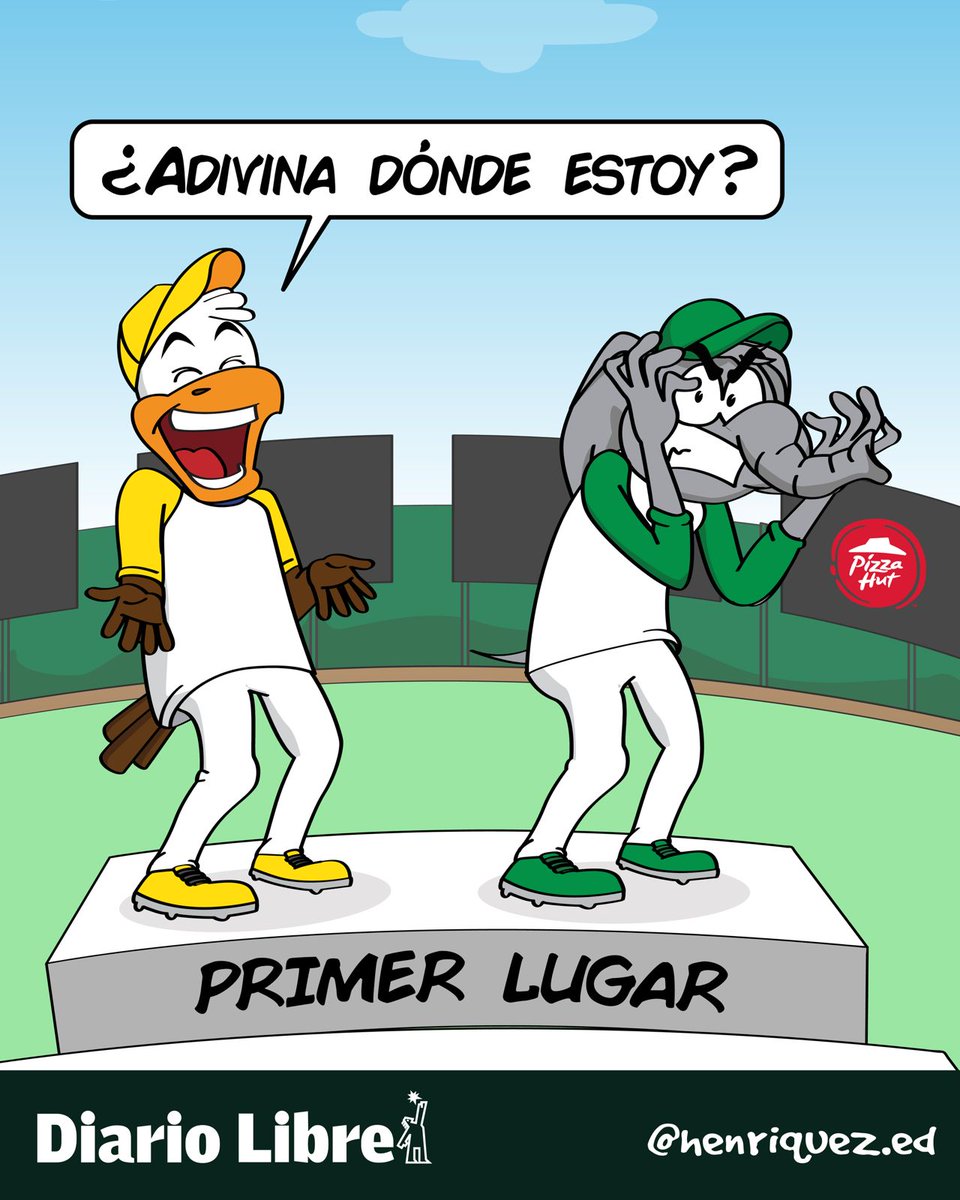 DiarioLibre's tweet photo. ⚾ | #𝐀𝐥𝐫𝐢𝐭𝐦𝐨𝐝𝐞𝐥𝐚𝐏𝐞𝐥𝐨𝐭𝐚𝐃𝐋 | Las Águilas derrotan a las Estrellas y empatan en el primer lugar. 

 🦅 6 - 5 🐘

#DiarioLibre #PelotaInvernal #DeportesDL #PelotaDL #BéisbolDL #TigresdelLicey #EstrellasOrientales #ÁguilasCibaeñas #GigantesdelCibao #TorosDelEste #LeonesDelEscogido #Béisbol