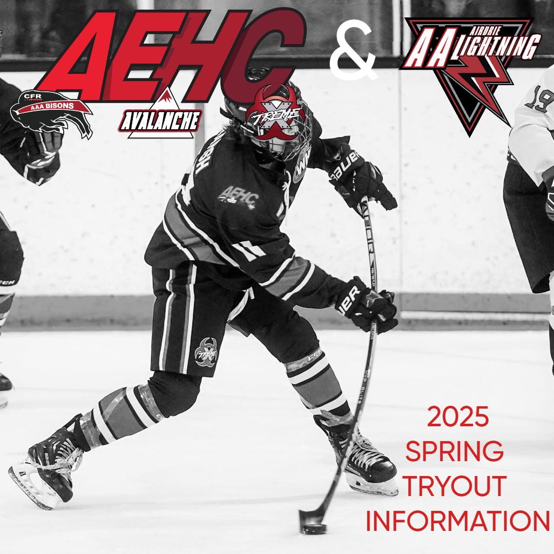 Visit airdrieminorhockey.com to read the Information Bulletin.
#AMHA#AEHC#AALighnting#2025Springtryouts