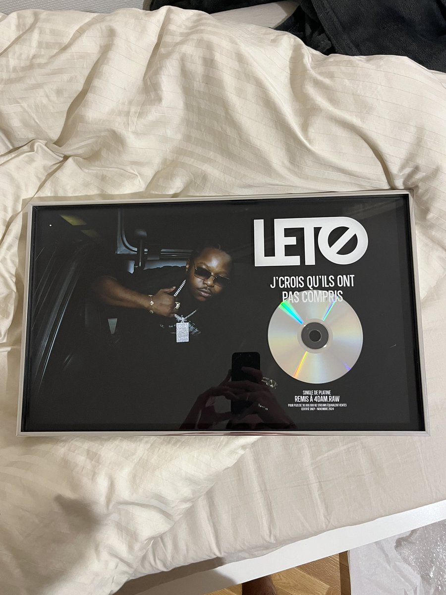 Histoire de flex un peu mon single de platine