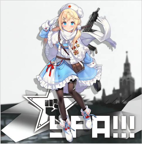 「PPSh-41→MOD(俗にいう改)→ペーペーシャ#ドルフロ2 」|南瓜提灯【イラスト修行中】のイラスト