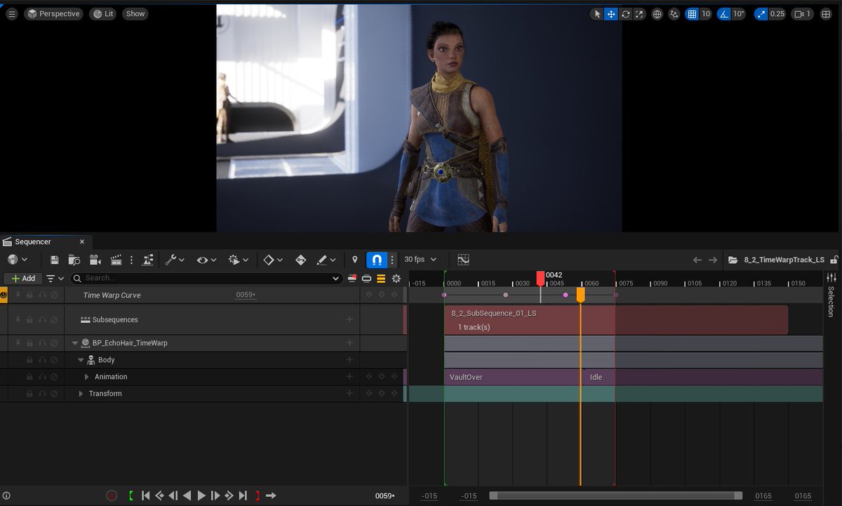 Here is a nice present before the year ends! The <a href="/UnrealEngine/">Unreal Engine</a> Content Examples project has been updated with a new #Sequencer map! Check out features such as Conditions, Time Warp, Custom Bindings, Caching with Niagara, and more!
#UE5 #gamedev #animation #gamecinematics