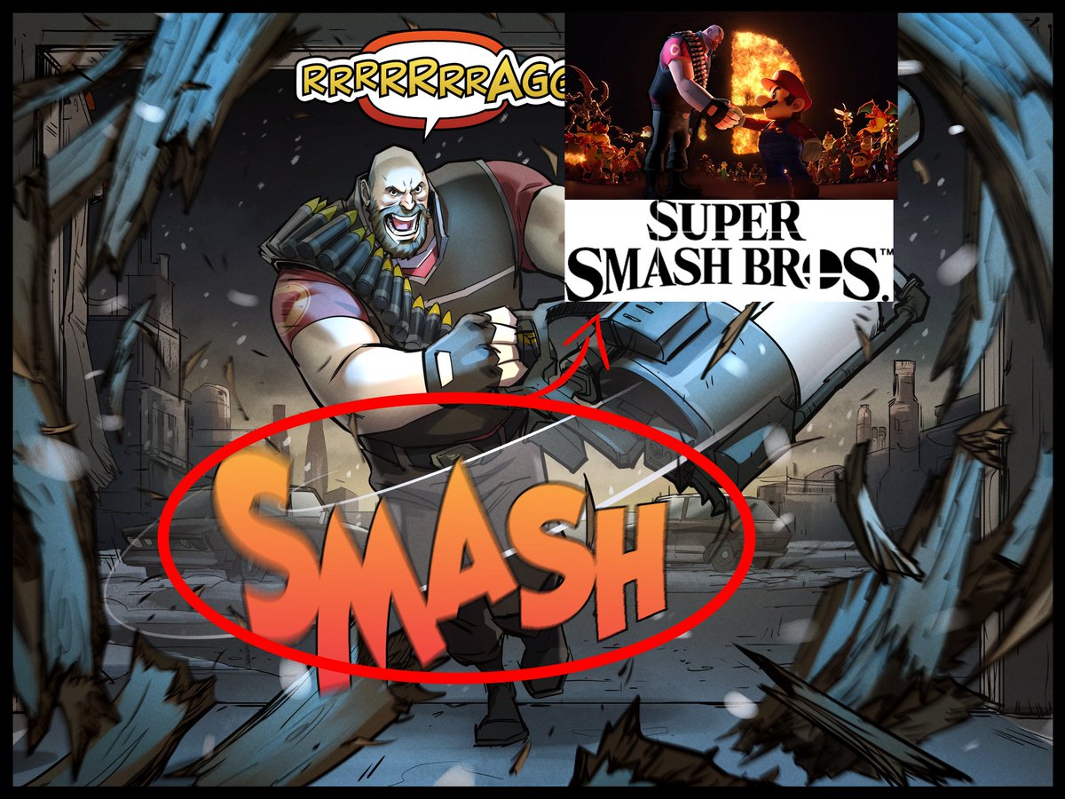 HeavySmashing's tweet photo. PACK IT UP BOYS, It's over
He's all but confirmed now...
#TF2 #HeavyForSmash https://t.co/MclPbE4P0l