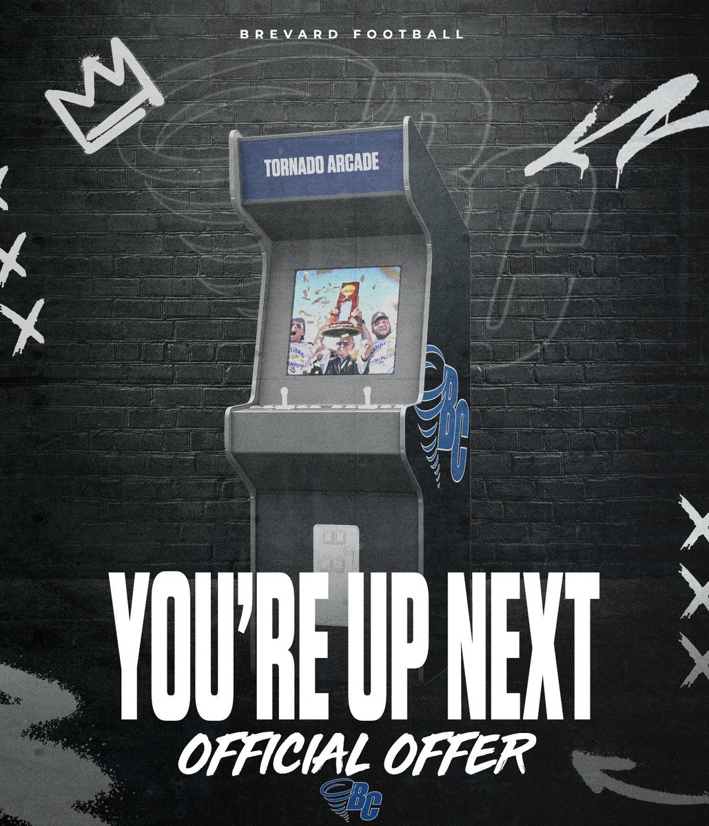 #AGTG After  a great visit and conversation with <a href="/ThebigU/">Brandon Unangst</a> I am blessed to receive an offer from <a href="/BrevardF5/">BC Football 🌪</a> 
<a href="/MrCoachFrate/">Anthony Frate</a> <a href="/CoachPerdomo/">Chris Perdomo</a> <a href="/ZachPritchett/">Zach Pritchett</a> <a href="/OfficialWrenFB/">Wren Hurricane Football</a>