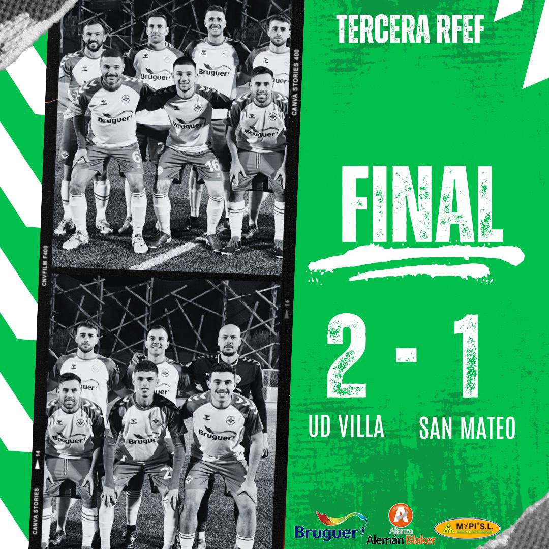 udvsbrigida's tweet photo. 🔥⚽ ¡Victoria en el derbi de las medianías! ⚽🔥

Nuestro primer equipo se impuso por 2-1, con los goles de Santi “Chicha” y Ale Gil. Un gran esfuerzo colectivo para sumar tres puntos en un partido emocionante.

¡Enhorabuena, equipo! 💪 https://t.co/uI1Lka0yOz