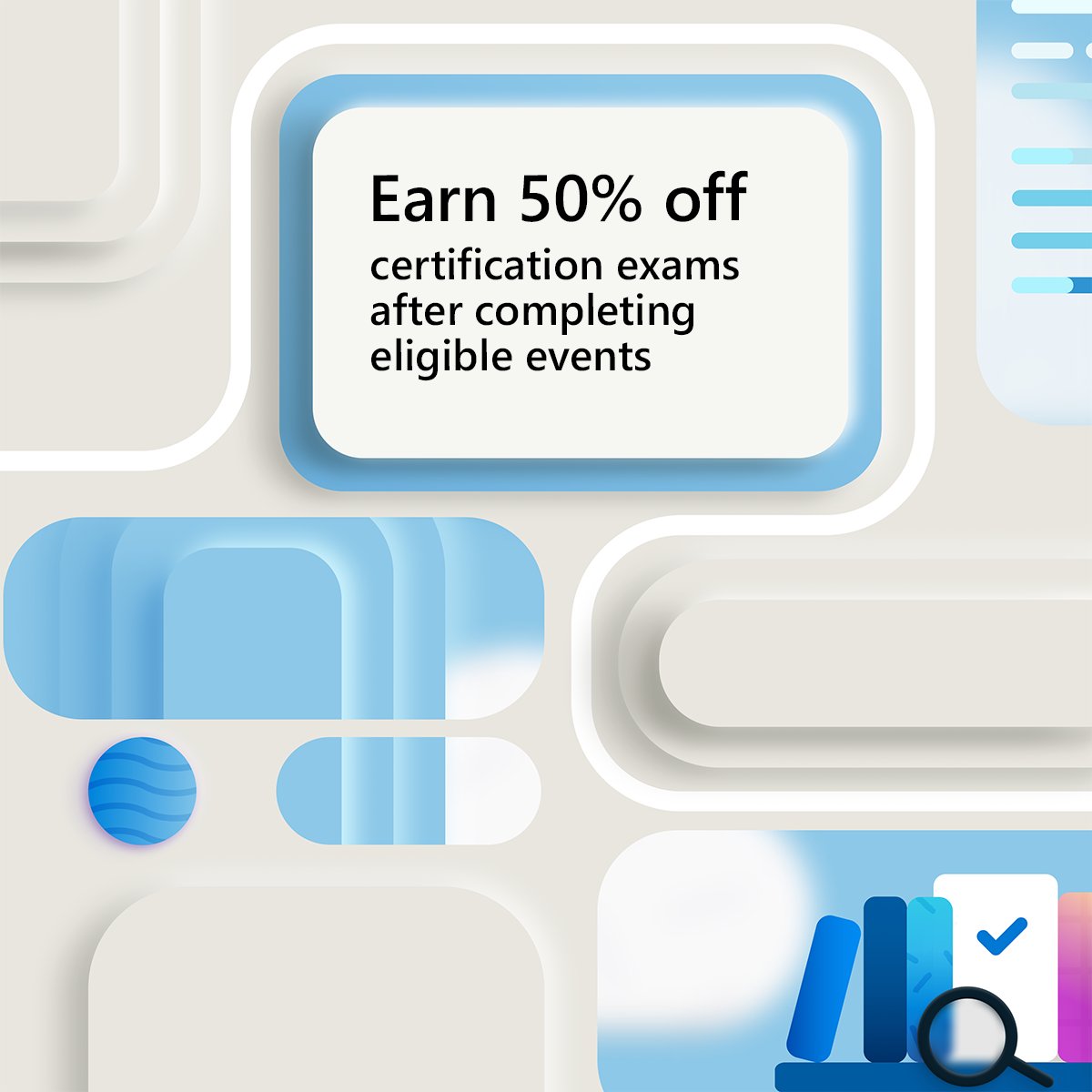 Azure's tweet image. Get industry recognition with Azure Virtual Training Days and Microsoft Learn certifications. Learn more: msft.it/6015owBf5