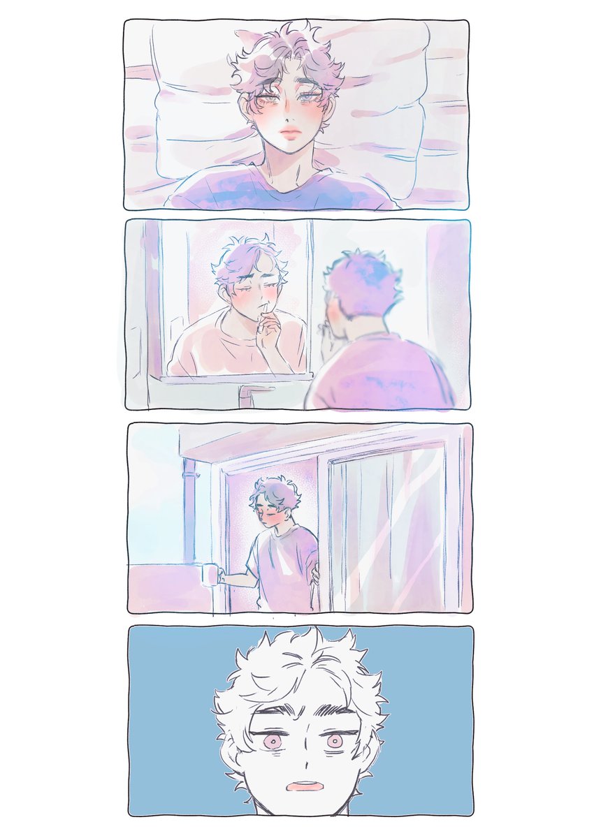 PART 17 of an AU where Kenma is a fan of gravure model kuroo 
