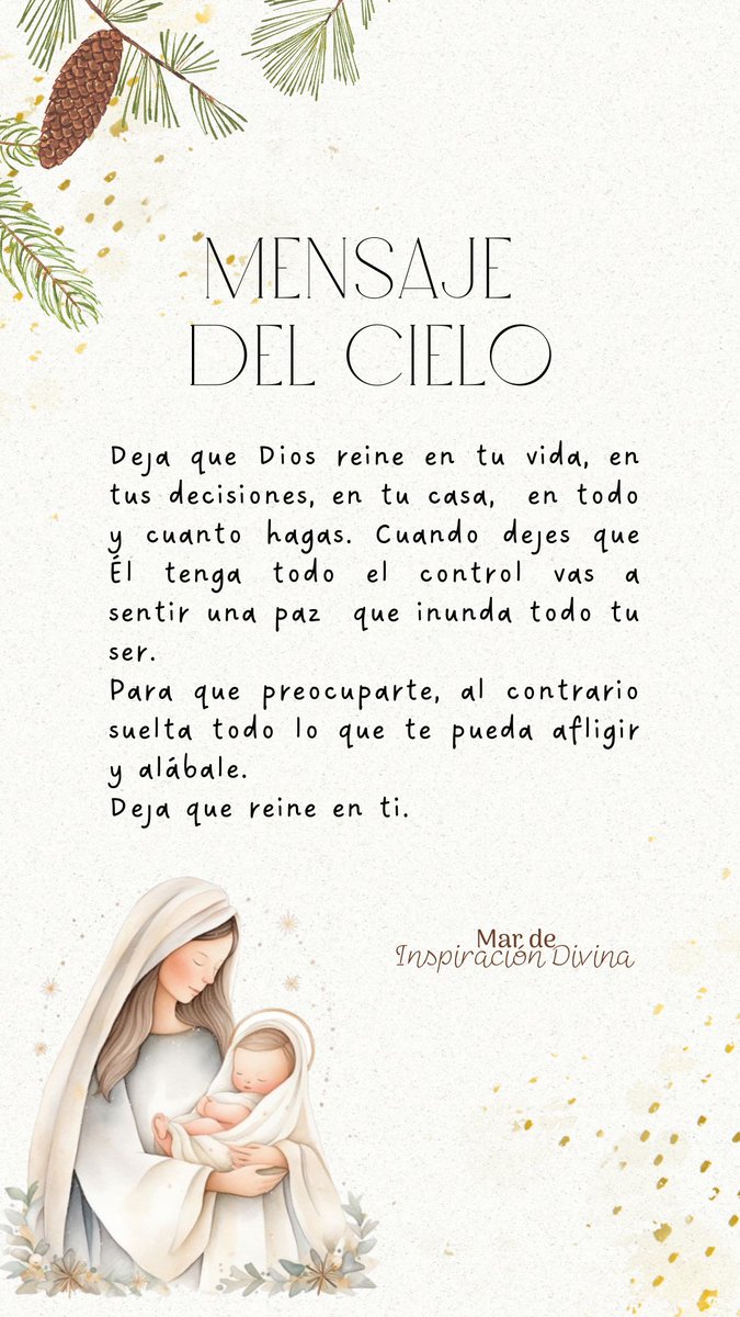 mar_deInsDivina's tweet photo. Deja que Dios guíe tu vida ❤️✨ https://t.co/U5D5bqBHrD
