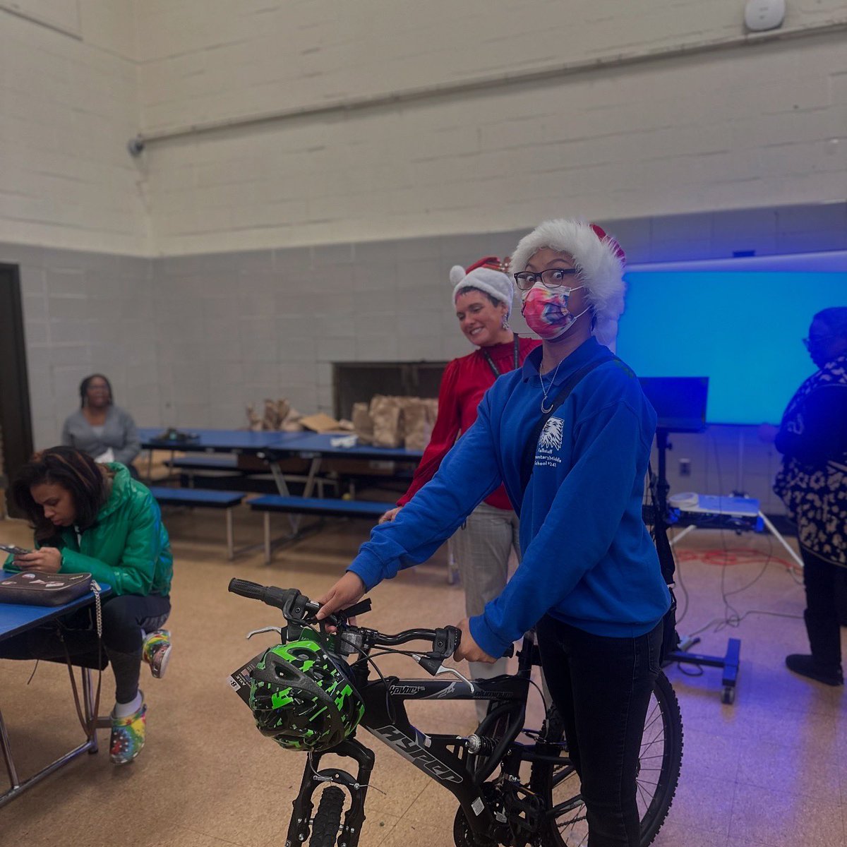We are “Biking to Success” at Fallstaff!Students who reduced their absences and stayed below the chronic absence threshold were entered into a raffle to win a brand new bike! Coming to school every day deserves to be celebrated and we can’t wait to do it again! #falconsflyhigh🦅