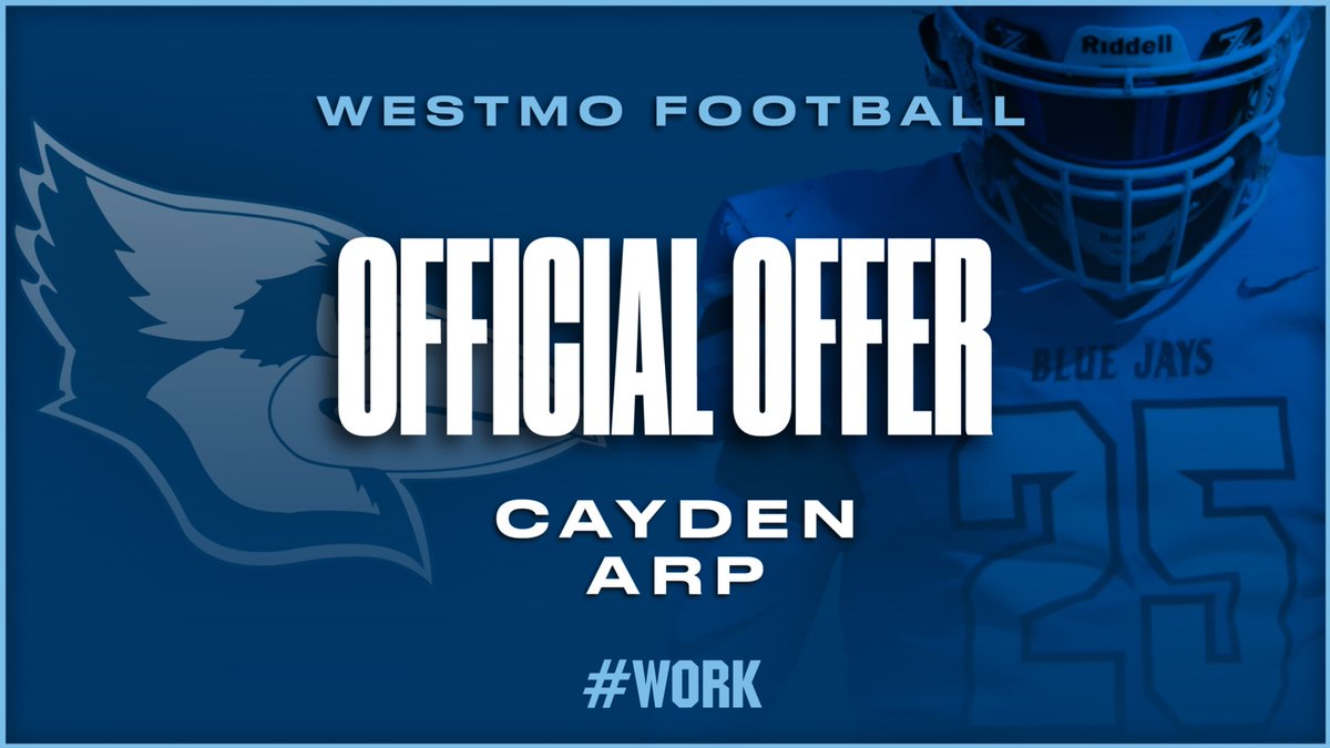 After a great phone call with <a href="/CoachKoustmer/">Coach Koustmer</a> I am blessed to receive my 2nd offer from <a href="/WESTMOFB/">Westminster College Football</a>