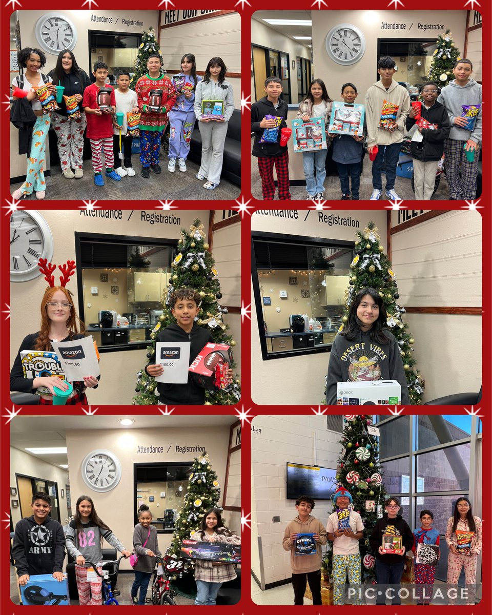 Patricia Pedroza (@hantwine_ms) on Twitter photo It truly was Christmas time at AMS!! Congratulations to our perfect attendance and fundraiser winners!! Their smiles say it all!! Thank you <a href="/iGalindo_AMS/">Mr. Galindo</a>, <a href="/miriampg28/">Miriam Gonzales</a>, <a href="/LDeLaRosa_AMS/">Lorie De La Rosa</a>, and Mrs. Garcia for all the prizes and donations!! #Resilience #ALLIN <a href="/MChavez_AMS/">Monica Chavez</a> It truly was Christmas time at AMS!! Congratulations to our perfect attendance and fundraiser winners!! Their smiles say it all!! Thank you <a href="/iGalindo_AMS/">Mr. Galindo</a>, <a href="/miriampg28/">Miriam Gonzales</a>, <a href="/LDeLaRosa_AMS/">Lorie De La Rosa</a>, and Mrs. Garcia for all the prizes and donations!! #Resilience #ALLIN <a href="/MChavez_AMS/">Monica Chavez</a>