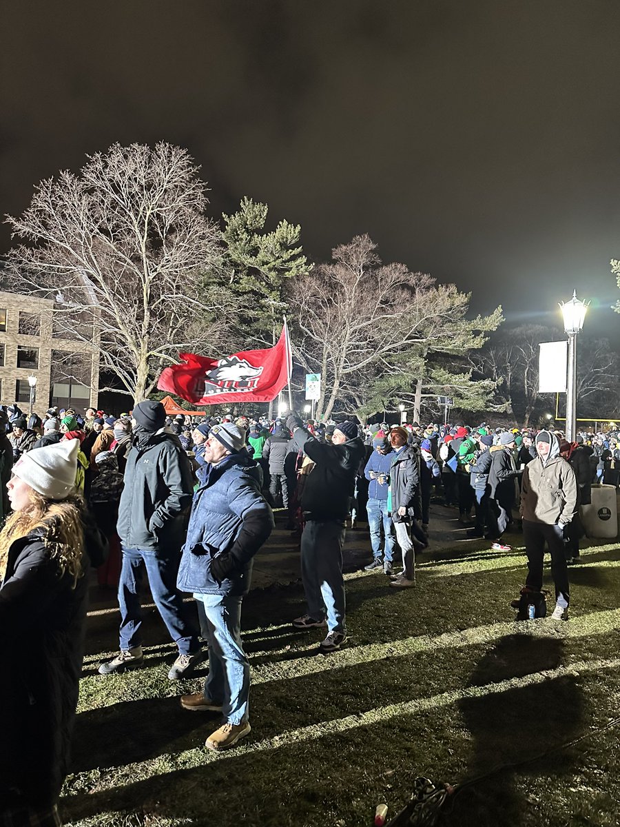 Meet Joe — an NIU season ticket holder from Chicagoland who was at the Huskies’ win in South Bend earlier this year. 

He drove two hours to town today with no ticket and only the intention of waving an NIU flag behind the College GameDay set. 

College football rocks, man.
