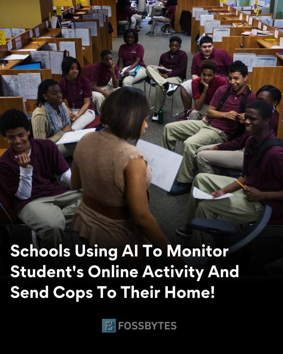 CyberpunkTTRPG's tweet image. GoGuardian AI-Powered Surveillance Software #Surveillance #SpyTech #SchoolOverReach #LanguageAnalyzers #InvasiveTechnology #Cyberpunk #TTRPG #RPG 

Schools are using AI-powered software like GoGuardian Beacon to monitor students&apos; online activity for signs of self-harm.