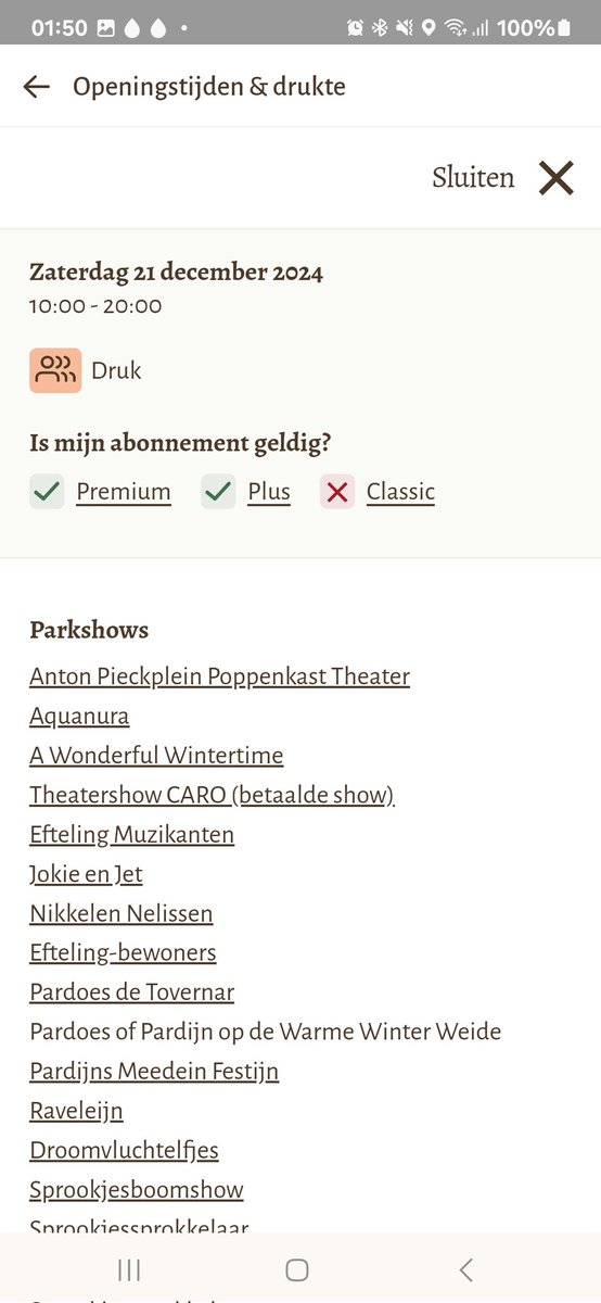 rickkert06's tweet photo. Handig overzicht op de kalender. Je kan nu gemakkelijk zien of jou abonnement die dag geldig is. #efteling @NielsKooyman https://t.co/8j9PMtPDdV