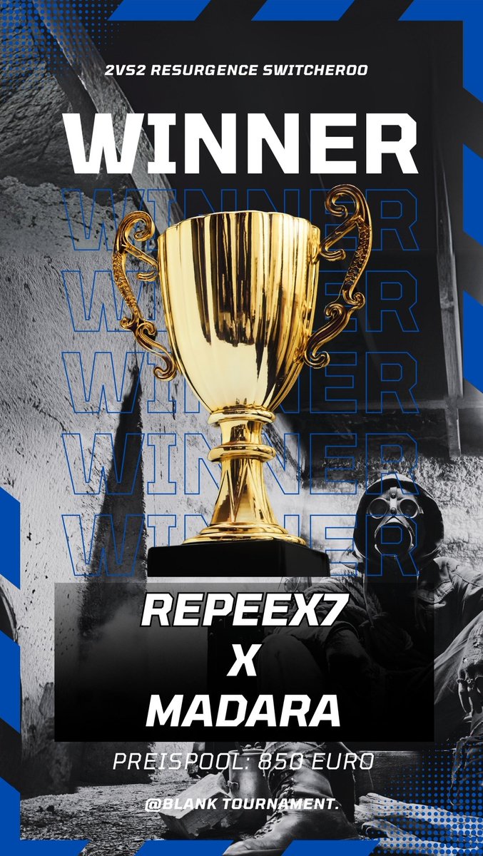 850€ <a href="/blanktournament/">blank tournament.</a> 2v2 1-9 Rebirth Switcheroo #Champs w/<a href="/NexusDxstY/">Madaraツ</a> (325€each)