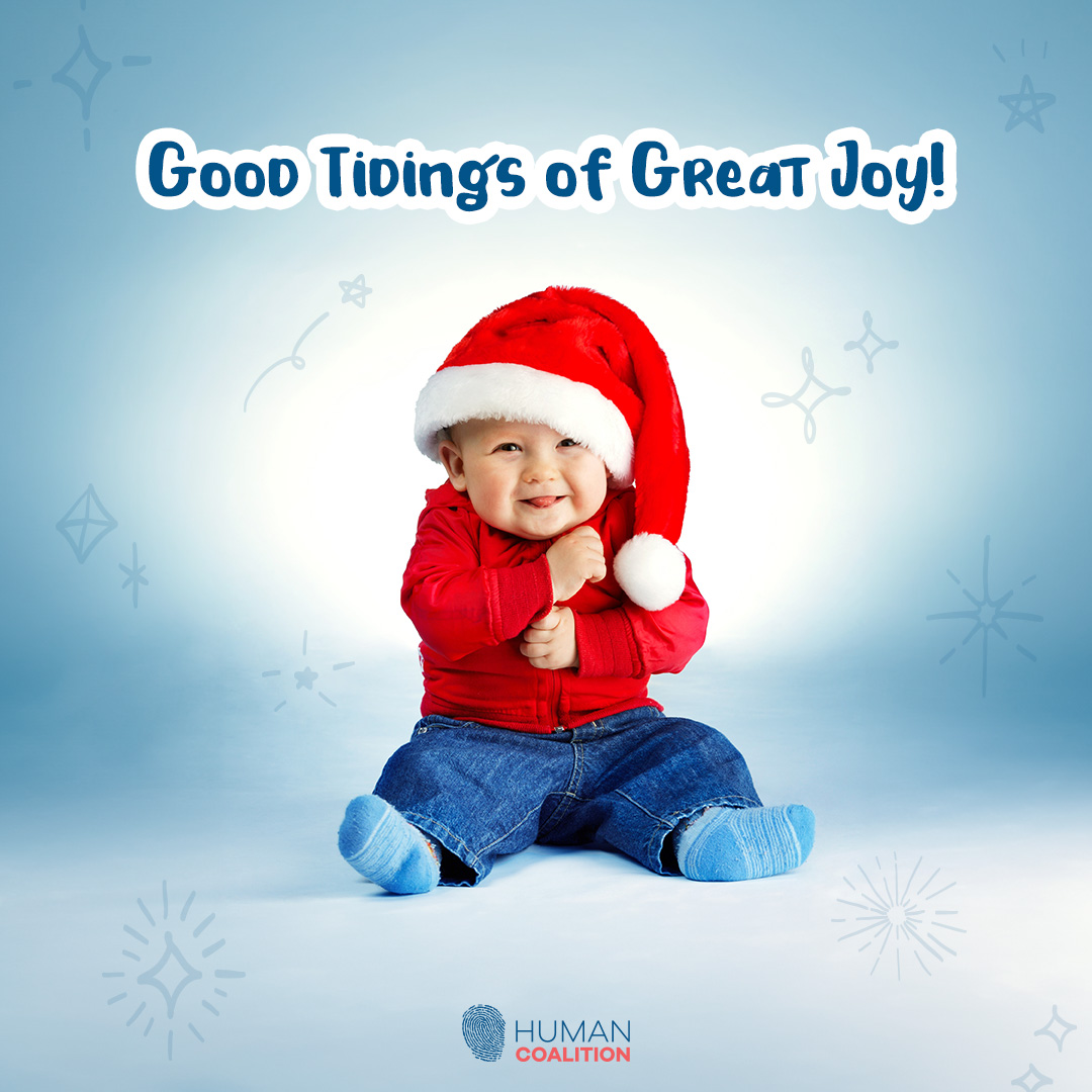 HumanCoalition's tweet image. Tis the season of life, love, and joy! 

#SaveTheBabyHumans #LifeIsAHumanRight #ValueLife #ChooseLife #EndAbortion #Abortion #ProLife #RescueThePreborn #HelpHurtingWomen #HelpTheHurting #HelpTheVulnerable #Preborn #RestoreFamilies