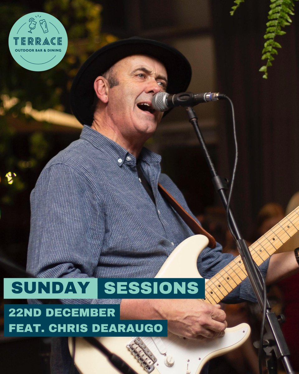 Chris DeAraugo is hitting The Terrace this Sunday ♫♪

📍 Red Energy Arena – 91 Inglis St
📆 Sunday 22nd December
⏰ 1pm – 4pm
🎸 Chris DeAraugo
🚌 Courtesy bus available (bookings essential!)

Bookings: 03 5440 6200.
See you at The Terrace! 🥂🌳