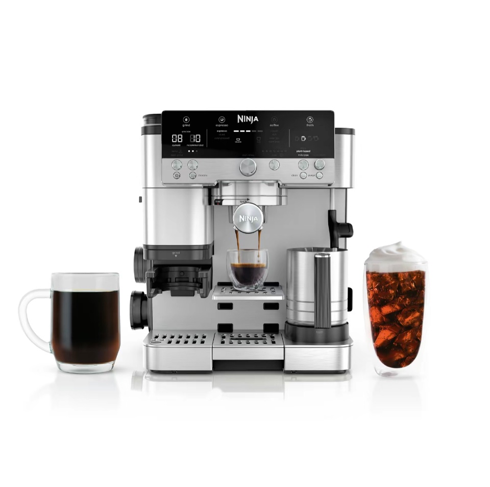 SpiritualKits's tweet photo. We all love coffee and we definitely love Ninja!
Introducing: Ninja Luxe Café Premier Series, Espresso Machine
Order Your New Expresso Machine Here > https://t.co/Tl0czWAIpQ
#ninja #ninjaexpresso #expressomachine #christmasshopping #coffeelover #tiktokshop https://t.co/Le1fG9vTPW
