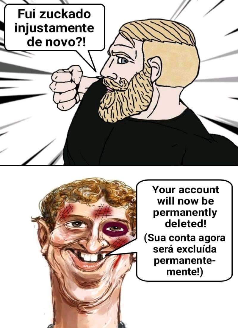 AfonsoSlon's tweet photo. E vamos de Zuckada novamente https://t.co/uptp6cPjxG