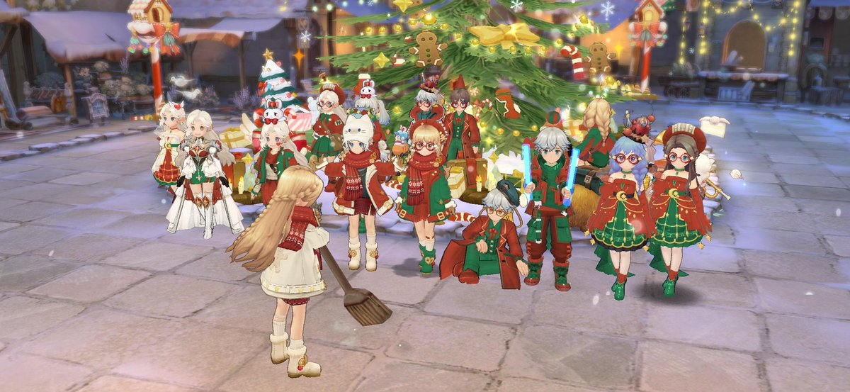 k_wfn06's tweet image. 昨日は猫の癒し亭でクリスマスコーデ撮影会🎄
こんなにもたくさん参加してくれて
嬉しかった😍みんな可愛い🫶🫶

 #TreeOfSavior #ToS #ツリーオブセイヴァー
#ツリネバ