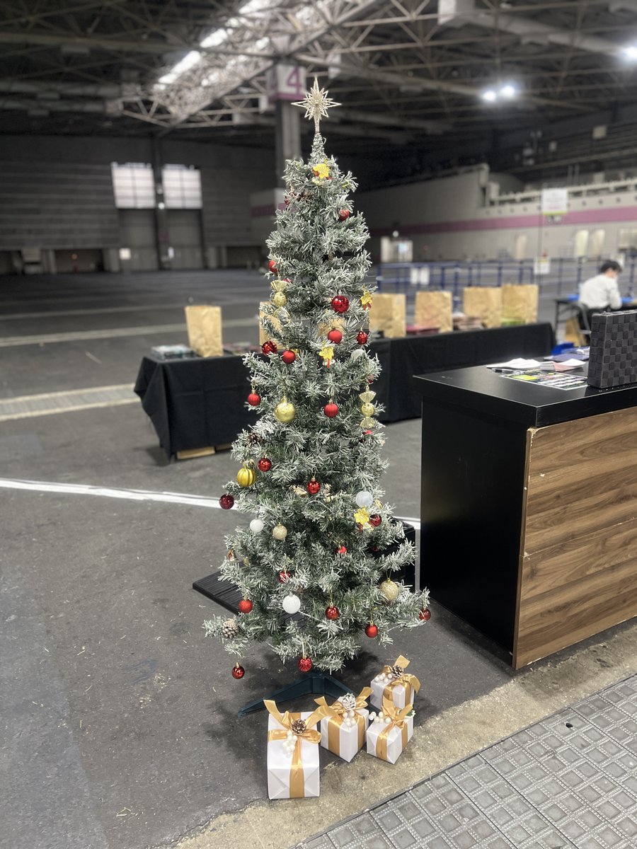 カフェシナモン】 インテックス大阪 4号館 出張出店中🚚 クリスマス
