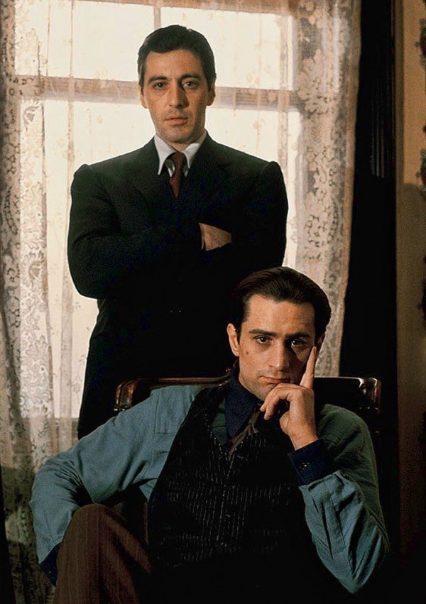 في مثل هذا اليوم، قبل 50 عامًا، تم إطلاق الفيلم  الرائع "The Godfather 2" في السينما. 🐐