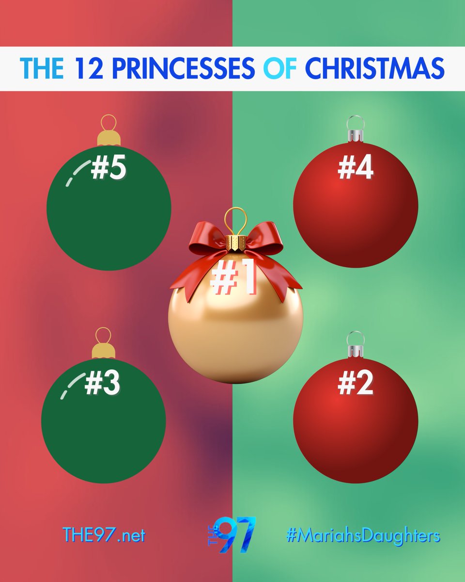 the97tweets's tweet photo. Can you guess our TOP 5 #PrincessesOfChristmas?
We're giving away a copy of #THE97ZINE celebrating @MariahCarey's #MIAM10 to 5 winners for correctly guessing a Princess!
Reply with your lists! Winners will be selected daily as we announce each Princess!
https://t.co/V747L4xSUO https://t.co/ZdFutZoCCl
