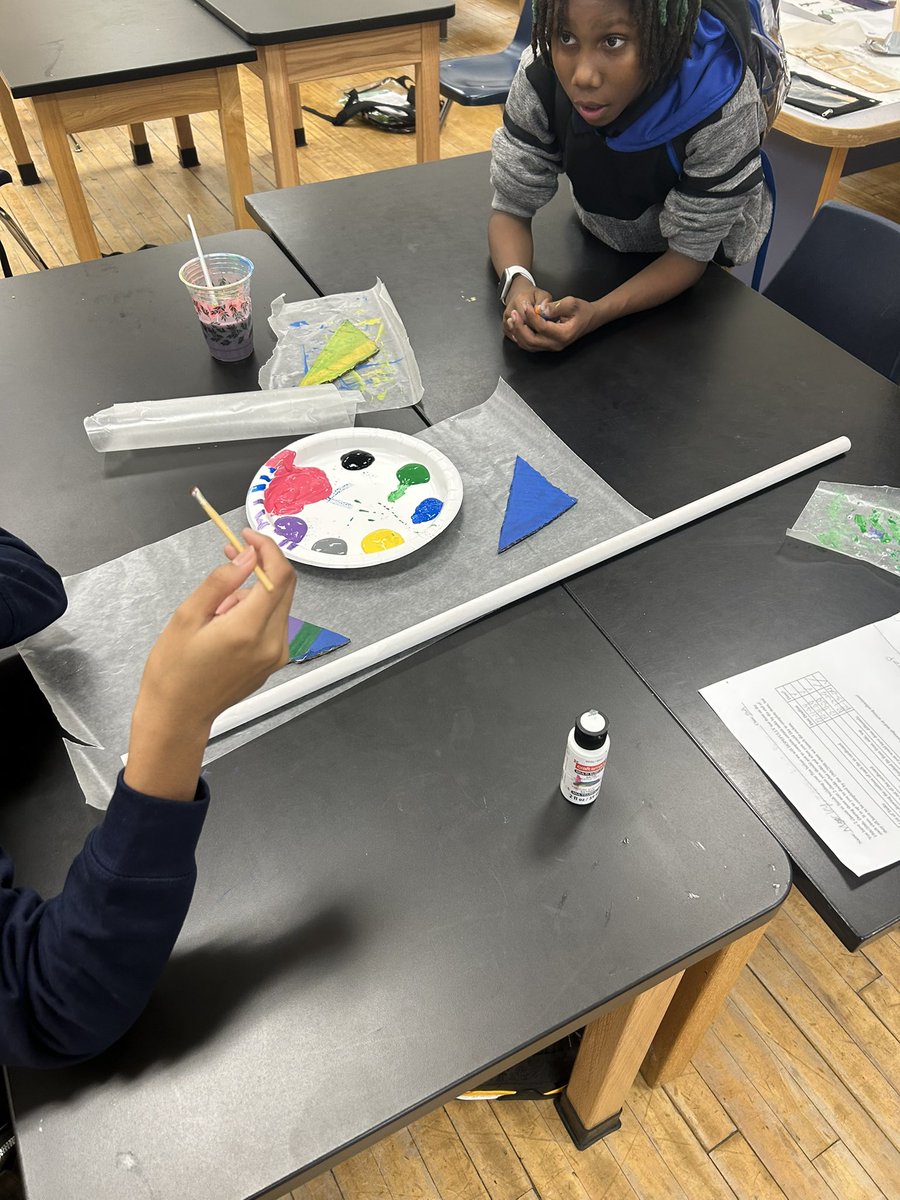 MacArthurAACPS's tweet photo. Mr Donatelli’s IB Design class designed and created model rockets! 🚀 #aacpsback2awesome #belonggrowsucceed https://t.co/N0y3PM0ZQs