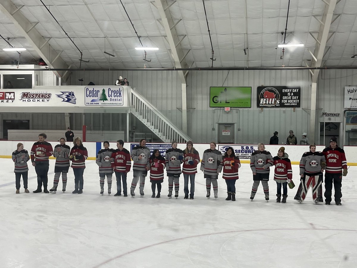 Staff appreciation night at the CFM Sabers game in Menomonie. Thank you to all staff in the SDMA who make a difference each day.