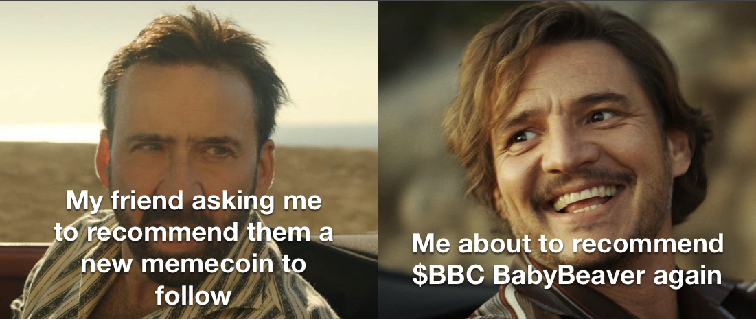 BabyBeaverCoin's tweet photo. @itsFoxCrypto $BBC Obviously! https://t.co/A3gkJu392q