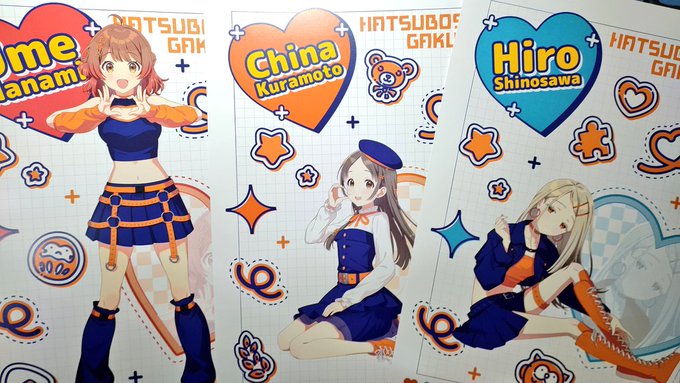 複製原画とデカアクキー届いた🥰✨️ 