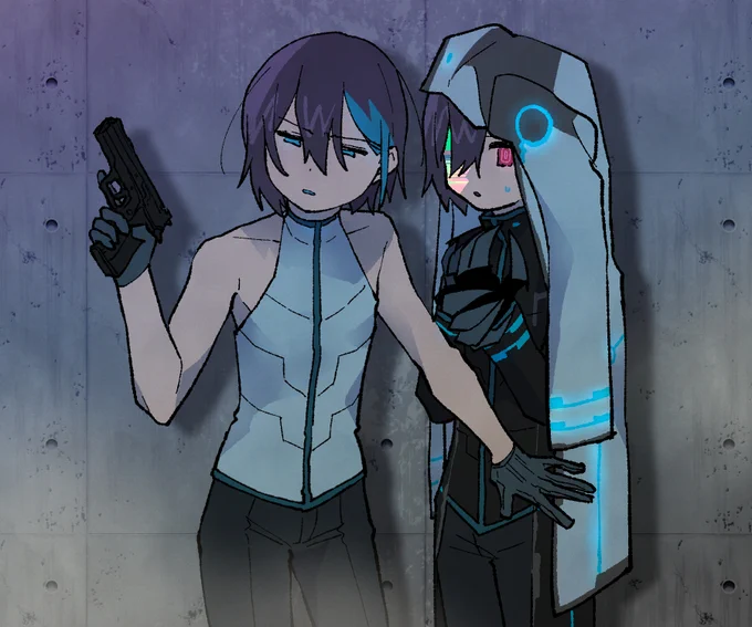例外くんの服のインナーってどうなってるんだろう#きょうのまゆずみ  #灰画 