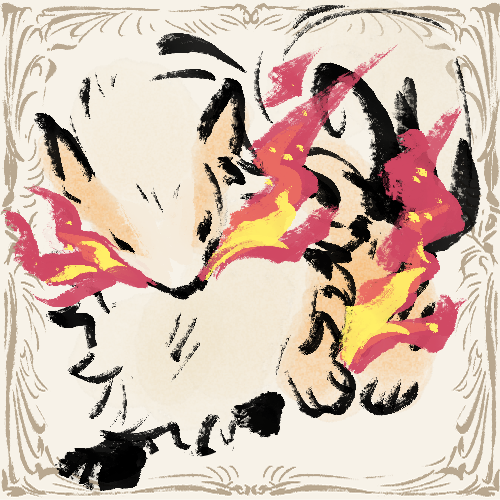 Kaoskiam's tweet photo. Growlithe line [redo] #pokemonfanart https://t.co/5LF7toWW84
